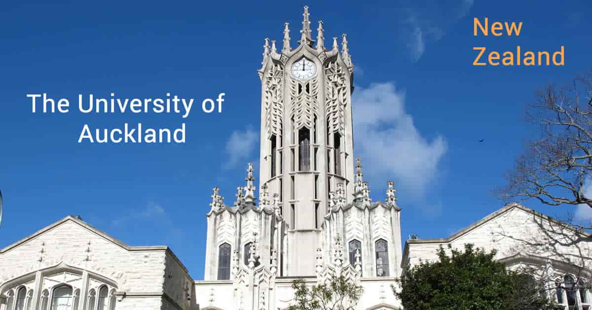 منحة كلية الآداب جامعة أوكلاند لدراسة الماجستير في نيوزلندا 2021