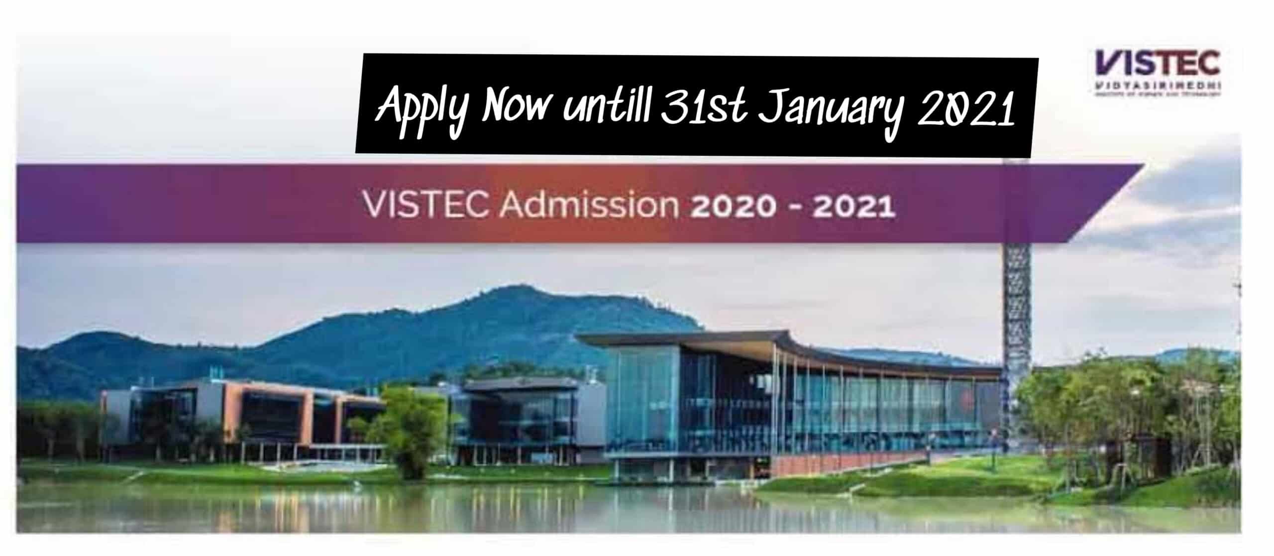 منحة معهد VISTEC لدراسة الماجستير والدكتوراه في تايلاند 2021 (ممولة بالكامل)