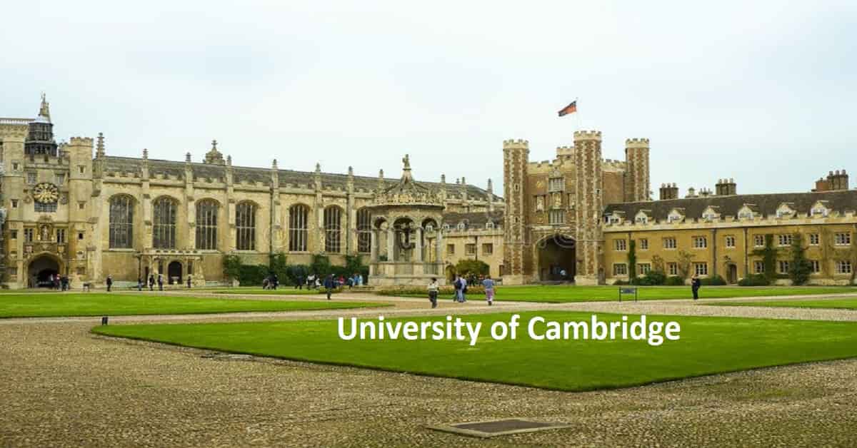منحة Schlumberger للحصول على الدكتوراه في جامعة كامبريدج في المملكة المتحدة
