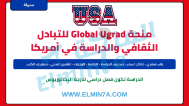 منحة Global UGRAD لدراسة فصل دراسي في الولايات المتحدة 2024 (ممولة بالكامل)
