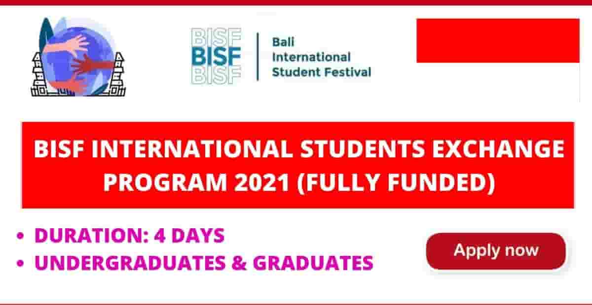 فرصة التقديم في مهرجان بالي الدولي للطلاب 2021