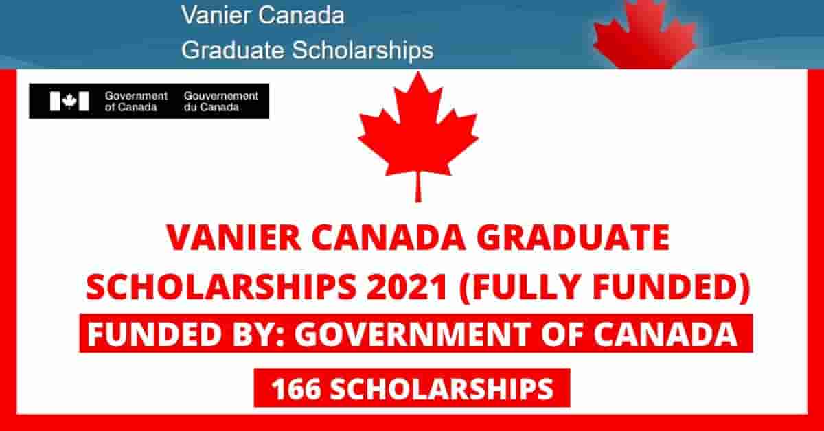 منحة Vanier Canada Graduate الممولة من الحكومة الكندية 2022 | ممول بالكامل