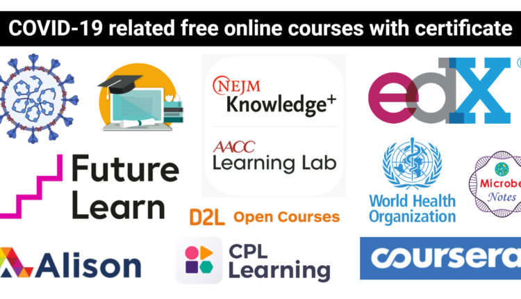 COVID 19 related free online courses with free certificate 750x430 1