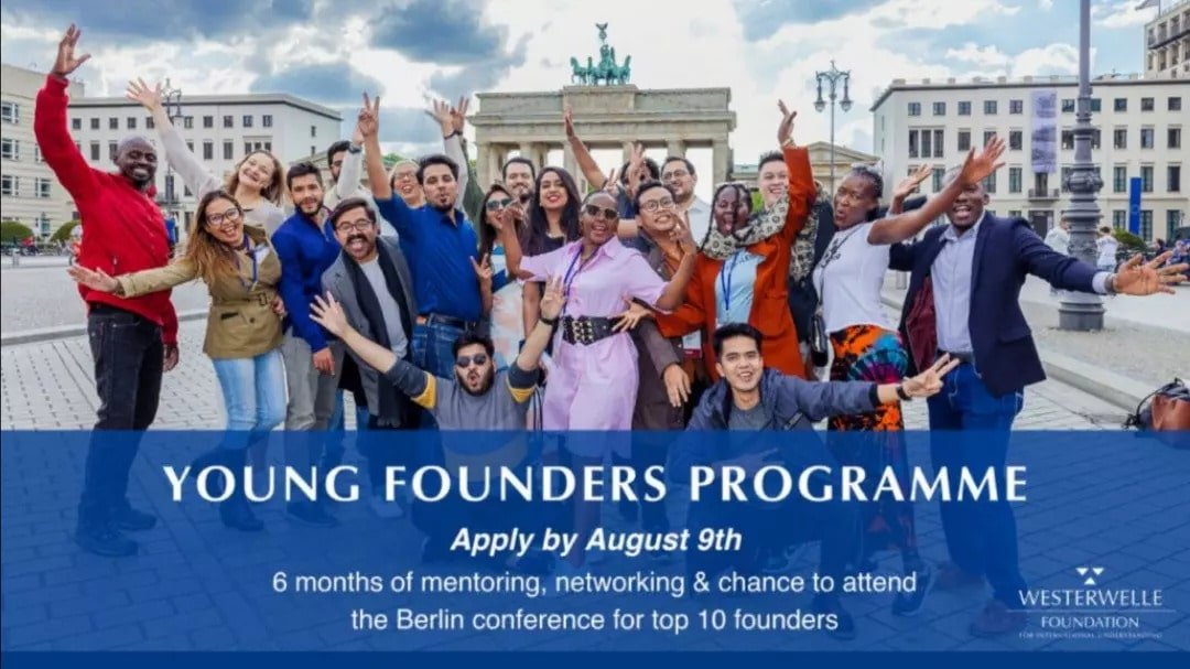 برنامج المؤسسين الشباب في ألمانيا 2022-23 | Westerwelle Young Founders Program | ممول بالكامل