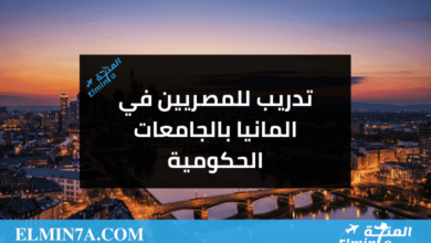 تدريب للمصريين في المانيا بالجامعات الحكومية