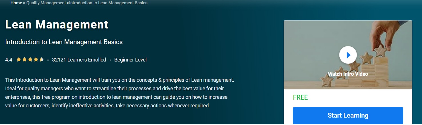 دورة مجانية عبر الإنترنت في مجال الإدارة الرشيقة مقدمة من منصة Simplilearn 1 دورة مجانية عبر الإنترنت في مجال الإدارة الرشيقة مقدمة من منصة Simplilearn