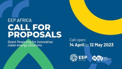 دعوة EEP Africa 2023 لمشاريع الطاقة النظيفة المبتكرة في المراحل المبكرة حتى 1000000 يورو
