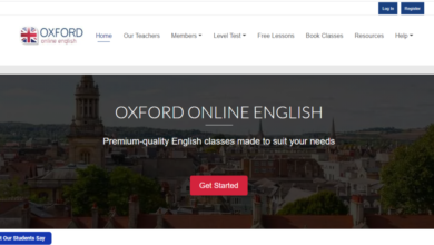موقع Oxford لتعليم اللغة الإنجليزية
