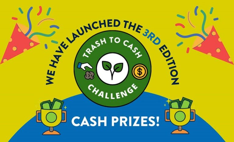 Trash to Cash Challenge 2023 for Young Ecopreneurs 768x468 1