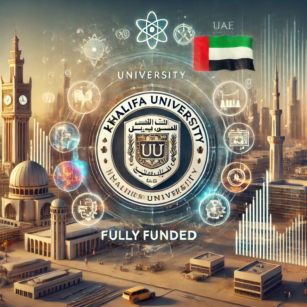 منحة جامعة خليفة لدراسة الماجستير والدكتوراه في الإمارات العربية المتحدة (ممولة بالكامل)
