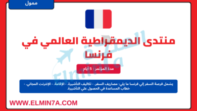 منتدى الديمقراطية العالمي 2024 في فرنسا | ممول بالكامل