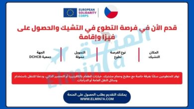 التطوع في التشيك والحصول على فيزا وإقامة