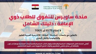 منحة ساويرس للتفوق للطلاب ذوي الإعاقة : دليلك الشامل