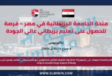 منحة الجامعة البريطانية في مصر – فرصة للحصول على تعليم بريطاني عالي الجودة
