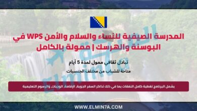 المدرسة الصيفية للنساء والسلام والأمن WPS في البوسنة والهرسك | ممولة بالكامل 1 المدرسة الصيفية للنساء والسلام والأمن WPS في البوسنة والهرسك | ممولة بالكامل