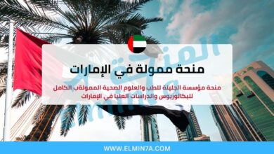 منحة مؤسسة الجليلة للطب والعلوم الصحية في الإمارات 2025 (ممولة بالكامل) 2 منحة مؤسسة الجليلة للطب والعلوم الصحية في الإمارات (ممولة بالكامل)