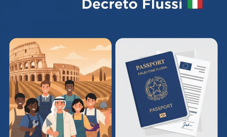 فرص عمل إيطاليا 2026: دليلك الشامل لتقديم طلبات Decreto Flussi (عقود العمل الموسمية والدائمة) 1 فرص عمل إيطاليا 2026: دليلك الشامل لتقديم طلبات Decreto Flussi (عقود العمل الموسمية والدائمة)