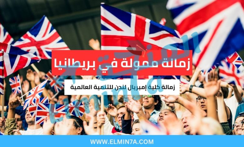 زمالة كلية إمبريال لندن للتنمية العالمية 2026 (ممولة بالكامل) | مصر مؤهلة للتقديم 1 زمالة كلية إمبريال لندن للتنمية العالمية 2026 (ممولة بالكامل) | مصر مؤهلة للتقديم