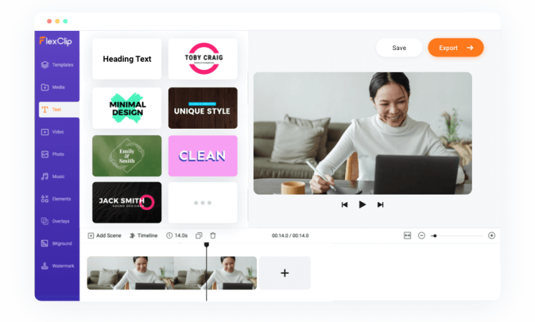 موقع FlexClip: منصة متكاملة لإنشاء وتحرير الفيديو عبر الإنترنت 1 موقع FlexClip: منصة متكاملة لإنشاء وتحرير الفيديو عبر الإنترنت