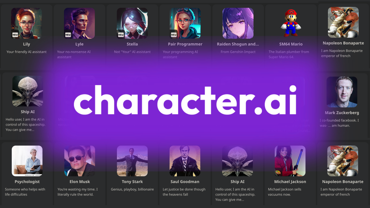 منصة Character.AI – تحدث مع شخصيات تفهمك!