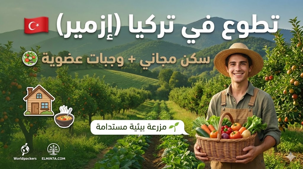 فرصة تطوع في تركيا بالقرب من إزمير مع سكن مجاني | انضم إلى مشروع بيئي مستدام